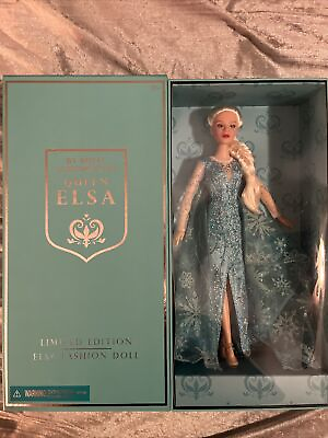 #ad Disney FROZEN THE BROADWAY MUSICAL ELSA DOLL Limited Edition 2018 FAST SHIP NEW⚡ $75.00
