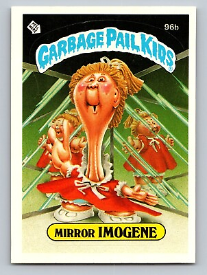 #ad 1986 Topps Garbage Pail Kids Mirror Imogene Series 3 Stickers #96b $1.55