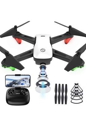#ad Drone with Camera for Adults 1080P HD FPV WiFi Drones for Kids Beginners RC... $69.99