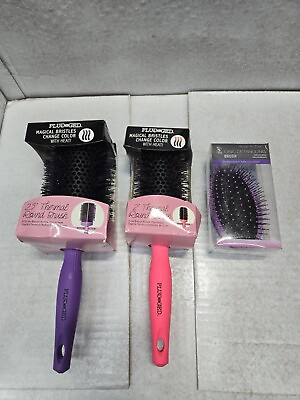 #ad Hair Styling Blowout Brushes And Travel Brush Lot $35.00