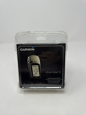 #ad Garmin eTrex Vista H Handheld GPS Rugged High Sensitivity GPS Camping Hiking New $60.00