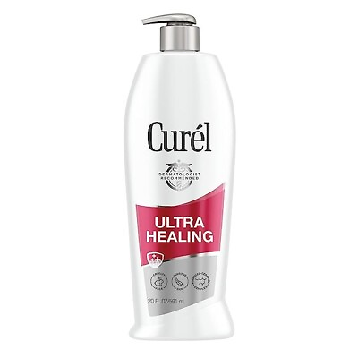 #ad Curel Ultra Healing Lotion Hand and Body Moisturizer for Extra Dry Skin 20 OZ $14.90