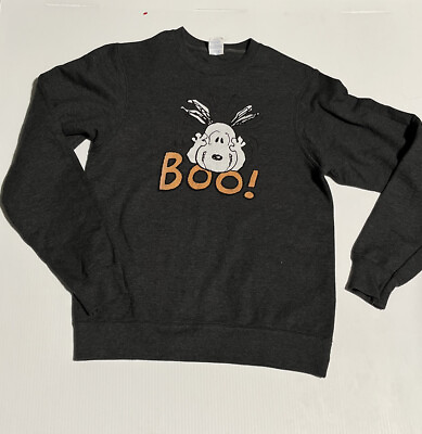 #ad Vintage Snoopy Peanuts Boo Halloween Sweatshirt small $25.99