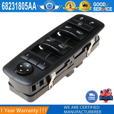 #ad Master Power Window Control Switch For 2011 2017 Dodge Charger Journey Chrysler $21.33