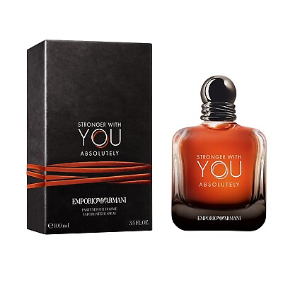 #ad Emporio Armani Stronger With You ABSOLUTELY 3.4oz Parfum Spray New in Box $69.99