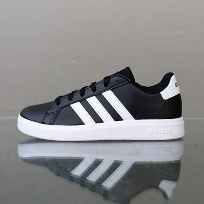 #ad Adidas Grand Court 2.0 Junior Small to Older Kids Black School Sneaker Shoe #503 $34.95