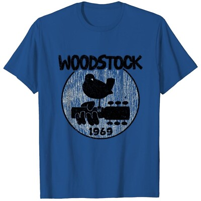 #ad Woodstock 1969 Music ShirtWoodstock Vintage Logo Adult T Shirt For Men Women $14.95