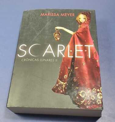 #ad Scarlet by Marissa Meyer Cronicas Lunares II Spanish SIGNED $21.76