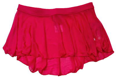 #ad Capezio Girls Future Star High Low Performance Ballet Skirt Bright PINK MEDIUM $9.99