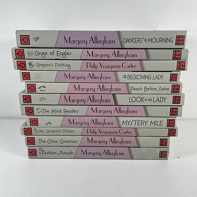 #ad Margery Allingham 11 Book Mixed Lot The Albert Campion Mystery Books $29.98