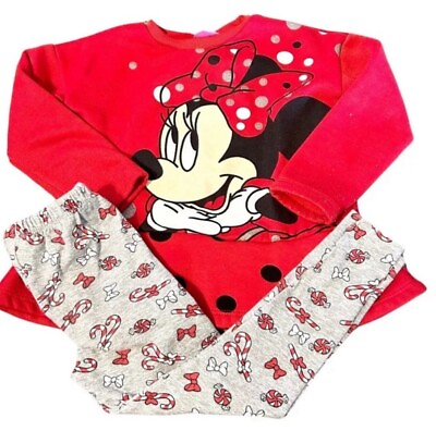 #ad Disney Minnie Mouse Toddler Girl Holiday Outfit $12.00