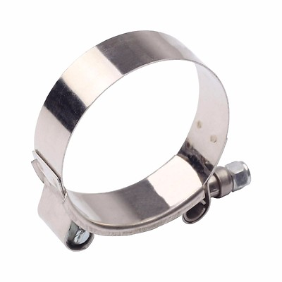 #ad 1PC 95mm 103mm 301 Stainless Steel T Bolt Clamp For ID:3.5quot; 89mm Silicone Hose $4.18