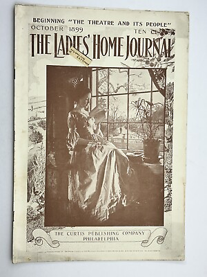 #ad The Ladies#x27; Home Journal Oct 1899 Poems Stories Recipes Sewing Cooking $18.95