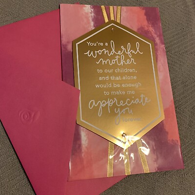 #ad American Greeting mothers day card $5.00