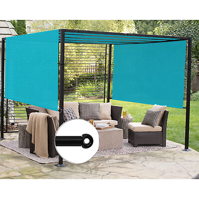 #ad Universal Replacement Pergola Shade Cover Canopy w Rod Pocket 13 FT Turquoise $244.79
