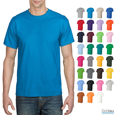 #ad Gildan Mens DryBlend 50 50 Cotton Polyester Plain T Shirt Short Sleeve S 5X 8000 $10.44