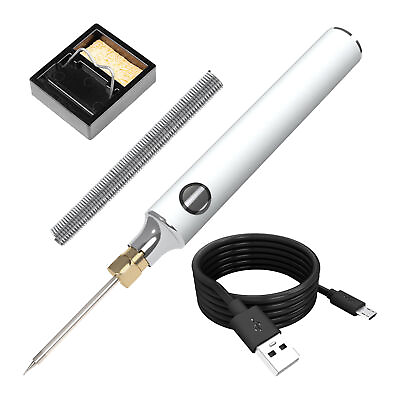 #ad Handskit Mini Portable USB 5V Electric Powered Soldering Iron Pen Tip Kit $18.52