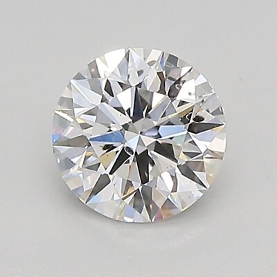 #ad 0.62 Ct ROUND Cut IGI Certified CVD Diamond G Color SI2 Clarity Lab Grown $302.39
