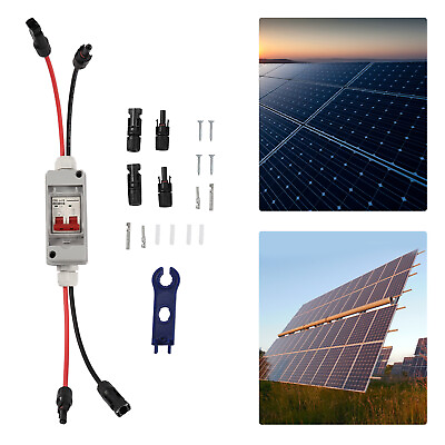 #ad 32Amp PV Solar Disconnect Switch IP65 Waterproof Photovoltaic Circuit Isolator $37.90