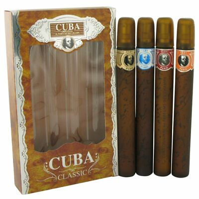 #ad Cuba Red Gift Set Cuba Variety Set Includes All Four 1.15 Oz Sprays $28.99