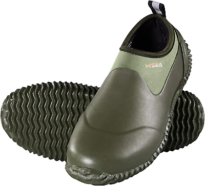 #ad Unisex Waterproof Garden Shoes Men#x27;s Ankle Rain Boots Women#x27;s Slip On $51.99