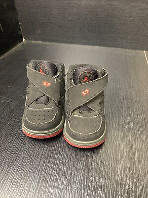 #ad 2009 Nike Air Jordan Fusion 8 quot;AJF 8quot; Black Varsity Red Toddler Shoes Sz 4C $24.99