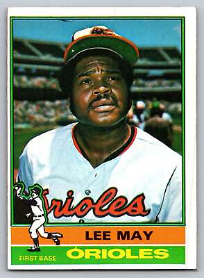 #ad 1976 Topps #210 Lee May $1.50