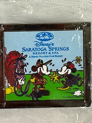 #ad Disney Vacation Club DVC Saratoga Springs Resort amp; Spa Mickey amp; Minnie Mouse Pin $19.46