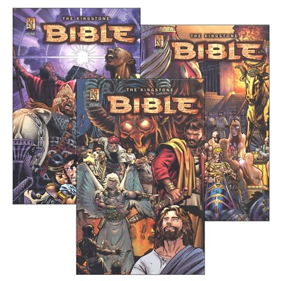 #ad KINGSTONE BIBLE TRILOGY BOX SET 2nd Edition 2020 Hardcover COMICS BOOK $69.00