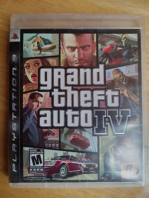 #ad Grand Theft Auto IV PlayStation 3 2008 $15.99