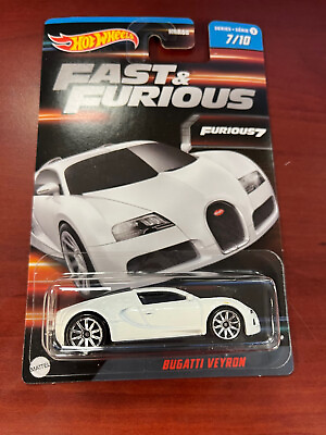 #ad Hot Wheels Fast And Furious Bugatti Veyron series 3 C $25.00