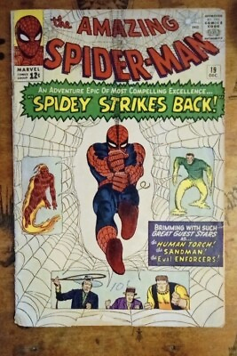 #ad The Amazing Spider Man quot;Spidey Strikes Backquot; vintage comic book $200.00