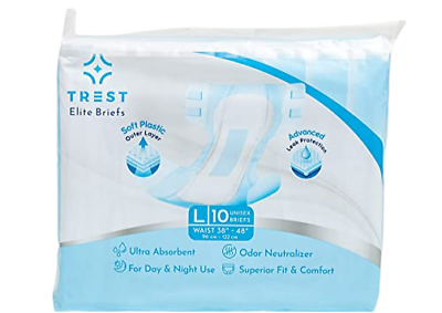 #ad Trest Elite adult diaper nappy Bag of 10 Blue $59.95