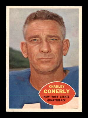 #ad 1960 Topps #72 Charley Conerly EXMT X3019390 $9.25