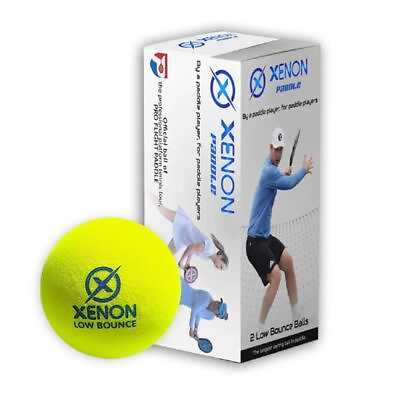 #ad Low Bounce Platform Tennis Balls by Xenon Warm Weather Play Bright Yellow ... $30.71