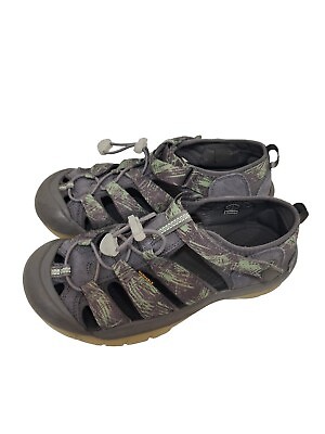 #ad #ad KEEN Youth Kids Gray Green Newport H2 Sport Sandals Size 5 1018276 $19.95