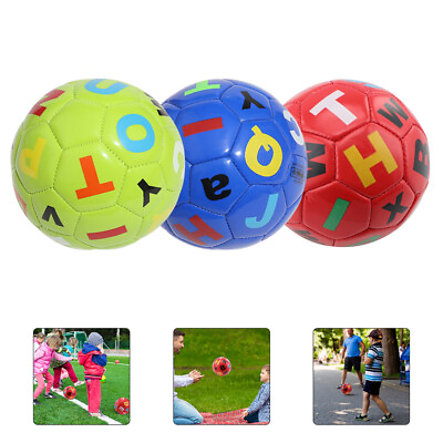 #ad 3Pcs Kids Soccer Outdoor Summer Balls Toys $39.25
