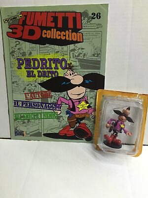 #ad Hobby amp; Work Italian Comics 3D Metal Figure Collection n. 26 PEDRITO EL DRITO $6.31