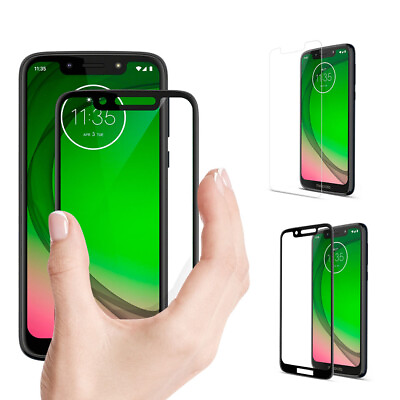 #ad For Moto G7 Play Screen Protector Tempered Glass Poetic 9H Hardness Cover $7.97