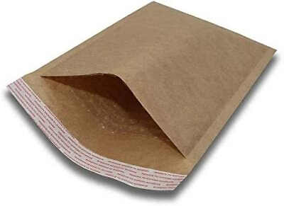 #ad 250 #0 6x10 Kraft Natural Paper Padded Bubble Envelopes Mailers Case 6#x27;#x27;x10#x27;#x27; $34.15