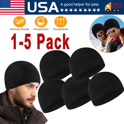 #ad 1 5X Military Tactical Skull Cap Winter Warm Fleece Windproof Ski Beanie Hats $8.99