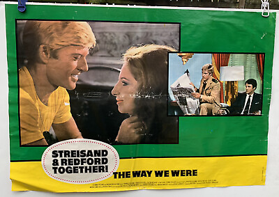 #ad The Way We Were Italian Movie Poster Streisand amp; Redford Together 25 3 4quot; x 18quot; $108.79