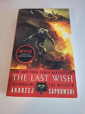 #ad THE WITCHER Book 1 THE LAST WISH Andrzej Sapkowski TPB Orbit 2017 0433 $4.99