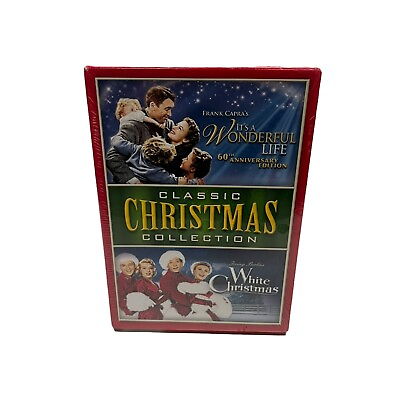 #ad New Sealed Classic Christmas Collection It#x27;s a Wonderful Life White Christmas $8.99