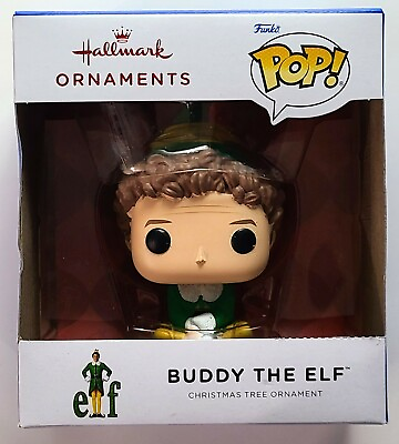 #ad Hallmark Funko Pop Buddy The Elf Christmas Tree Ornament Elf 3” Will Ferrell $26.95