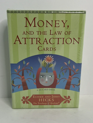 #ad Money And The Law Of Attraction Cards: 60 Cards Esther Jerry Hicks $14.95
