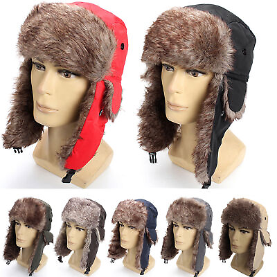 #ad Trapper Hat Unisex Easy to Wear Fashion Bomber Hat Snowproof $10.05
