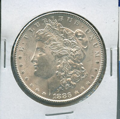 #ad 1883 P Morgan Dollar $1 US Mint Silver Coin #86 BU MS Uncirculated 1883 P $114.95