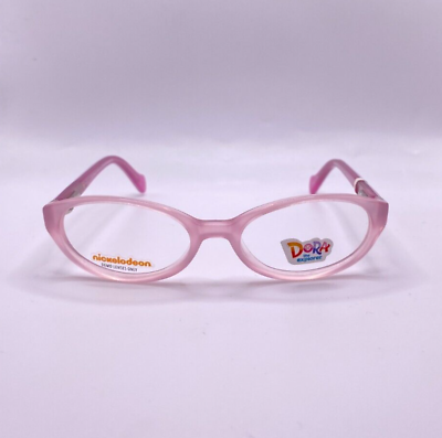 #ad Nickelodeon Dora The Explorer Maleah Pink Plastic Eyeglasses Frame 45 16 120 $107.60