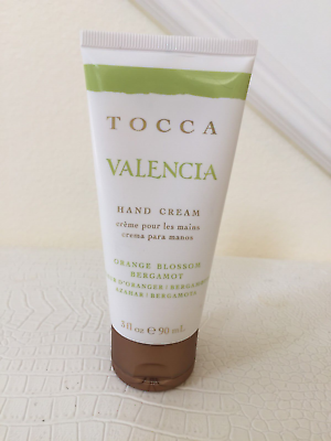 #ad TOCCA Valencia HAND CREAM Orange Blossom Bergamot Scent Vitamin E Full 3oz Seal $21.99